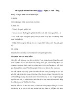 Tải Tả nghệ sĩ hài mà em thích lớp 5 - Nghệ sĩ Vân Dung - Văn mẫu tả người lớp 5