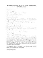 Tải Mã và thông tin trường Đại học Tài nguyên và Môi Trường TP. Hồ Chí Minh - Những điều cần biết về tuyển sinh Đại học