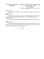 Tải Đề thi thử THPT Quốc gia môn Lịch sử năm 2016 tỉnh Thanh Hóa - Đề thi thử Đại học môn Sử có đáp án