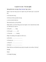 Tải Giải vở bài tập Tiếng Việt lớp 5 tuần 4: Luyện từ và câu - Từ trái nghĩa - Giải vở bài tập Tiếng Việt lớp 5 tuần 4