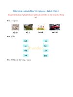 Tải Phiếu bài tập cuối tuần Tiếng Việt 1 nâng cao Tuần 6 Phiếu 2 - Đề kiểm tra Tiếng Việt cuối tuần lớp 1 Sách Kết nối tri thức với cuộc sống