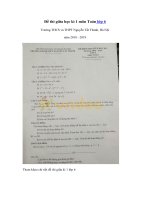 Tải Đề thi giữa học kì 1 môn Toán lớp 6 trường THCS và THPT Nguyễn Tất Thành, Hà Nội năm 2018 - 2019 - Đề kiểm tra giữa học kì 1 môn Toán lớp 6