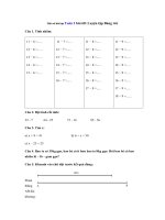 Tải Giải vở bài tập Toán 2 bài 68: Luyện tập Bảng trừ - Giải vở bài tập Toán 2 tập 1