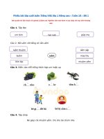 Tải Phiếu bài tập cuối tuần Tiếng Việt lớp 1 Nâng cao Tuần 10 Đề 1 - Đề kiểm tra Tiếng Việt cuối tuần lớp 1 Sách Cánh Diều