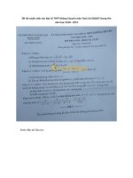 Tải Đề thi tuyển sinh vào lớp 10 THPT không Chuyên môn Toán Sở GD&ĐT Hưng Yên năm học 2018 - 2019 - Đề thi vào lớp 10 THPT môn Toán