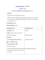 Tải Giáo án Tiếng Việt 4 tuần 35: Ôn tập học kì 2 - Tiết 3 - Giáo án Luyện từ và câu lớp 4