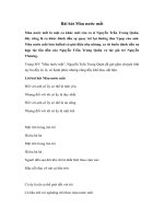 Tải Lời bài hát Màu nước mắt - Nguyễn Trần Trung Quân - Lyrics - Hợp âm Màu nước mắt