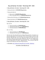 Tải Học phí Đại học Tài chính - Marketing - Học phí trường ĐH Tài chính - Marketing 2020