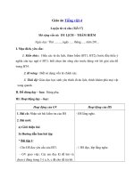 Tải Giáo án Tiếng việt 4 tuần 29: Mở rộng vốn từ: Du lịch - Thám hiểm - Giáo án Luyện từ và câu