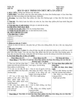 Tải Giáo án Công nghệ 6 bài 22: Quy trình tổ chức bữa ăn (Tiết 2) - Giáo án điện tử môn Công nghệ lớp 6