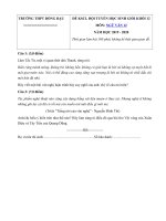 Tải Đề KSCL đội tuyển học sinh giỏi môn Ngữ văn 12 năm học 2019-2020 trường THPT Đồng Đậu - Đề thi học sinh giỏi môn Ngữ văn 12