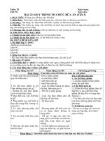 Tải Giáo án Công nghệ 6 bài 22: Quy trình tổ chức bữa ăn (Tiết 3) - Giáo án điện tử môn Công nghệ lớp 6