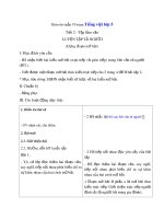 Tải Giáo án Tiếng Việt 5 tuần 19: Tập làm văn - Luyện tập tả người (Dựng đoạn mở bài) - Giáo án Tập làm văn lớp 5