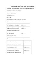 Tải Giải vở bài tập Tiếng Việt lớp 3 tập 1 tuần 13: Chính tả - Giải vở bài tập Tiếng Việt lớp 3 tuần 13