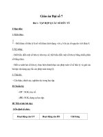 Tải Giáo án Đại số 7 chương 1 bài 1: Tập hợp Q các số hữu tỉ - Giáo án điện tử Toán học 7