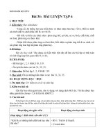 Tải Giáo án Hóa học 8 bài 34: Bài luyện tập 6 - Giáo án điện tử Hóa học 8