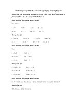 Tải Giải bài tập trang 173 SGK Toán 2: Ôn tập về phép nhân và phép chia (tiếp theo) - Lời giải bài tập SGK Toán 2