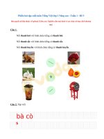 Tải Phiếu bài tập cuối tuần Tiếng Việt lớp 1 Nâng cao Tuần 1 Số 3 - Đề kiểm tra Tiếng Việt cuối tuần lớp 1 Sách Chân trời sáng tạo