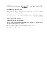 Tải Đề thi chọn học sinh giỏi Quốc gia THPT môn Ngữ văn năm 2019 Bộ GD&ĐT - Đề thi chọn HSG môn Ngữ văn