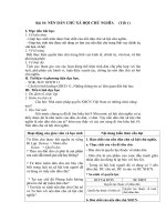 Tải Giáo án Giáo dục công dân lớp 11 bài 10: Nền dân chủ xã hội chủ nghĩa (tiết 1) - Giáo án điện tử môn GDCD lớp 11