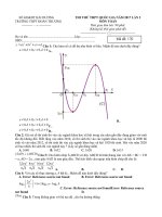 Tải Đề thi thử THPT Quốc gia năm 2017 môn Toán trường THPT Đoàn Thượng, Hải Dương (Lần 2) - Đề thi thử THPT Quốc gia năm 2017 môn Toán có đáp án