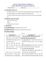 Tải Giáo án nghề Tin học văn phòng lớp 11 - Bài 30 - Biểu diễn dữ liệu bằng biểu đồ