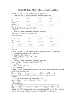 Tải Giải bài tập SBT Toán 7 bài 3: Đại lượng tỉ lệ nghịch - Giải bài tập môn Toán Đại số lớp 7