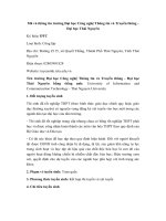 Tải Mã và thông tin trường Đại học Công nghệ Thông tin và Truyền thông - Đại học Thái Nguyên - Những điều cần biết về tuyển sinh Đại học