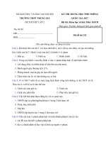 Tải Đề thi thử THPT Quốc gia năm 2017 môn Giáo dục công dân trường THPT Trung Giã, Hà Nội (Lần 2) - Đề thi thử THPT Quốc gia 2017 môn GDCD có đáp án