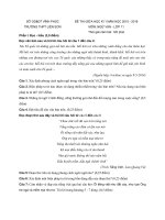 Tải Đề thi giữa học kì 1 môn Ngữ văn lớp 11 trường THPT Liễn Sơn, Vĩnh Phúc năm học 2015 - 2016 - Đề kiểm tra giữa học kì 1 môn Ngữ văn lớp 11 có đáp án