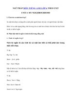 Tải Ngữ pháp Unit 4 lớp 6 My neighbourhood - Tiếng Anh 6 Unit 4 My neighbourhood| Cấu trúc Unit 4 SGK tiếng Anh lớp 6 mới