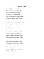 Tải Lời bài hát Trách ai vô tình - Lyrics Trách ai vô tình