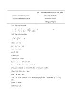 Tải Đề thi khảo sát chất lượng đầu năm môn Toán lớp 8 trường THCS Long Sơn, Thạch Hà năm 2014 - 2015 - Đề thi đầu vào môn Toán lớp 8 có đáp án