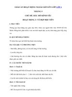 Tải Giáo án Hoạt động ngoài giờ lên lớp lớp 4: Tháng 5 - Hoạt động 3 - Giáo án điện tử lớp 4
