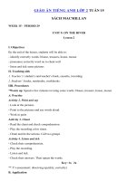 Tải Giáo án Tiếng Anh lớp 2 Tuần 15 sách Macmillan - Giáo án môn tiếng Anh lớp 2 theo tuần