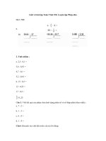 Tải Giải vở bài tập Toán 5 bài 156: Luyện tập Phép chia - Giải vở bài tập Toán 5 tập 2