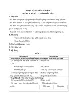 Tải Giáo án Hoạt động trải nghiệm lớp 5 - Chủ đề 3 - Bố tớ là giáo viên đấy!