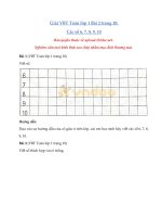 Tải Giải vở bài tập Toán lớp 1 trang 10 sách Kết nối tri thức với cuộc sống - Các số 6, 7, 8, 9, 10 - Tiết 1