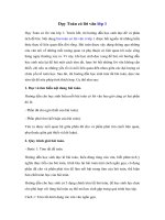 Tải Dạy học sinh dạng Toán có lời văn ở lớp 1 - Cách dạy Toán có lời văn cho học sinh lớp 1