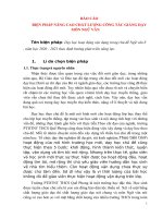 Báo cáo biện pháp thi giáo viên giỏi môn ngữ văn THCS