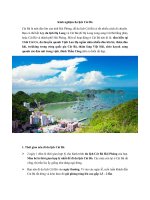 Tải Kinh nghiệm du lịch Cát Bà - Cẩm nang du lịch Cát Bà