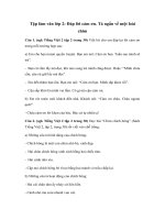 Tải Tập làm văn lớp 2: Đáp lời cảm ơn. Tả ngắn về một loài chim - Giải bài tập SGK Tiếng Việt 2 tập 2