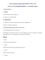 Tải Unit 4 lớp 6 A closer look 2 - Tiếng Anh 6 Unit 4 My neighbourhood | Giải bài tập SGK tiếng Anh lớp 6 Unit 4 A closer look 2