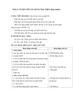 Tải Giáo án Tin học lớp 5 Chương 4 bài 2: Luyện gõ các kí tự đặc biệt (tiếp) - Giáo án điện tử Tin học lớp 5