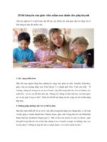 Tải 20 lời khuyên của giáo viên mầm non dành cho phụ huynh - Lời khuyên cho phụ huynh từ các giáo viên mầm non