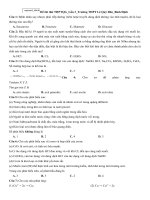 Tải Đề thi thử THPT quốc gia môn Hóa học năm 2018 trường THPT Lê Quý Đôn - Bình Định (Lần 3) - Đề thi thử THPT quốc gia môn Hóa học có đáp án