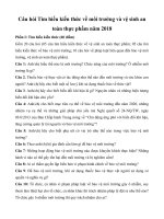 Tải Câu hỏi cuộc thi “Tìm hiểu kiến thức về môi trường và vệ sinh an toàn thực phẩm” năm 2018 - Đáp án bài dự thi Tìm hiểu kiến thức về môi trường và vệ sinh an toàn thực phẩm 2018