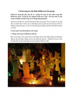 Tải Cách trang trí cho đêm Halloween ấn tượng - Hướng dẫn trang trí nhà trong đêm Halloween