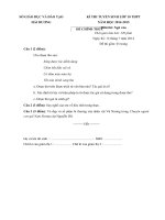 Tải Đề thi tuyển sinh vào lớp 10 môn Ngữ văn năm học 2014-2015 trường THPT Đoàn Thượng, Hải Dương - Đề thi vào lớp 10 môn Ngữ văn có đáp án