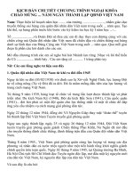 Tải Kịch bản chi tiết chương trình ngoại khóa ngày 22-12 - Kịch bản chương trình ngoại khóa mừng ngày thành lập Quân đội nhân dân Việt Nam